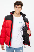 Aéropostale Mock Neck Colour Block Puffer thumbnail 2