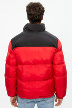 Aéropostale Mock Neck Colour Block Puffer thumbnail 4