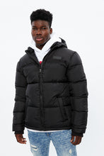 Manteau bouffant Aéropostale à capuche en bloc de couleur thumbnail 3