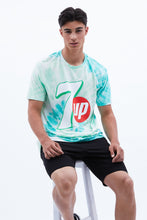 T-shirt Teint-Noué En Spirale à Imprimé 7UP thumbnail 1