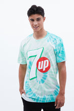 T-shirt Teint-Noué En Spirale à Imprimé 7UP thumbnail 2