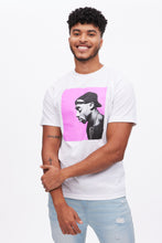 T-shirt à imprimé graphique Portrait Tupac thumbnail 1