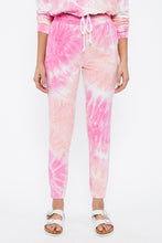 AERO jogger sorbet rose en teinture nouée thumbnail 1