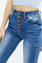 Jean évasé à taille super haute sérieusement extensible thumbnail 4