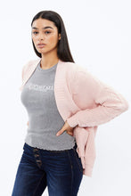 Matte Chenille Jacquard Cardigan thumbnail 3