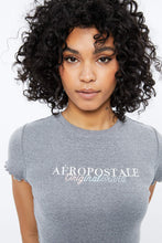 Aéropostale Original Brand Ribbed Graphic Baby Tee thumbnail 5