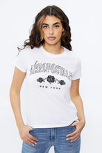 T-shirt classique à imprimé Aéropostale trois roses thumbnail 3