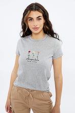 T-shirt classique à imprimé Aéropostale trois fleurs thumbnail 2