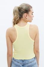 Ribbed High Neck Crop Tank Top thumbnail 22