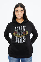 Sweat à capuche classique à imprimé Guns N' Roses Banner thumbnail 1