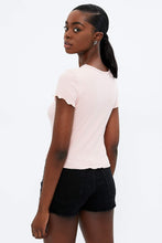 Aéropostale Lettuce Edge Crop Tee thumbnail 4