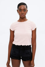 Aéropostale Lettuce Edge Crop Tee thumbnail 2