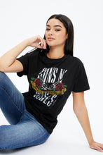 T-shirt ample à imprimé Guns N' Roses Banner thumbnail 1