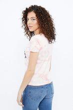 T-shirt teint-noué petit ami à imprimé Rolling Stones thumbnail 3