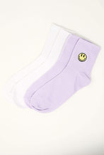 Embroidered Demi Crew Socks 2-Pack thumbnail 3