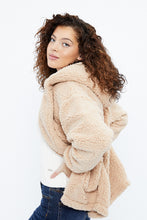 Cardigan sherpa à capuche thumbnail 6