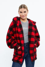 Cardigan sherpa à capuche thumbnail 13