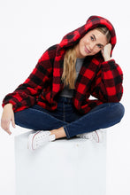 Cardigan sherpa à capuche thumbnail 12