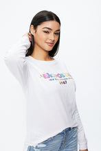 Oversized Aéropostale Metallic Logo Long Sleeve Graphic Tee thumbnail 4