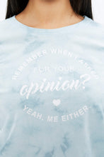 T-shirt classique teint-noué manches longues à imprimé Opinion thumbnail 2