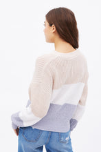 AERO Colour-Block Crew Neck Oversize Pullover Sweater thumbnail 5