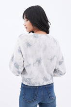 AERO Tie-Dye Crew Neck Oversize Pullover Sweater thumbnail 4