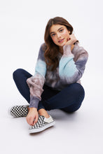 AERO Tie-Dye Crew Neck Oversize Pullover Sweater thumbnail 5