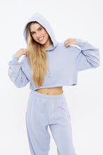 AERO Boxy Crop Fleece Pullover Hoodie thumbnail 9