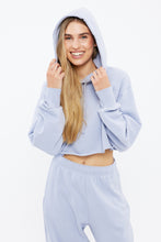 AERO Boxy Crop Fleece Pullover Hoodie thumbnail 10