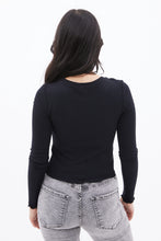 T-shirt AERO à Manches Longues Bordure Ondulée thumbnail 3