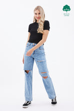 Jean AERO  Premium Air ample des années '90 taille super haute thumbnail 2