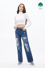 Jean AERO Premium Air ample des années '90 taille super haute thumbnail 2