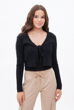 Camisole pull AERO en laine mohair pelucheux thumbnail 3