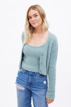 Camisole pull AERO en laine mohair pelucheux thumbnail 15