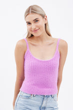 Camisole pull AERO en laine mohair pelucheux thumbnail 1