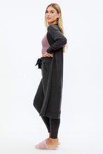 Super Soft Ribbed Open Robe thumbnail 7