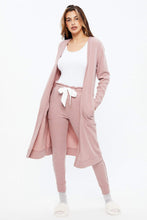 Super Soft Ribbed Open Robe thumbnail 11