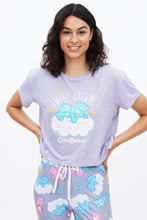 T-shirt pyjama super doux coupe court carrée à imprimé graphique Bisounours Sweet Dreams thumbnail 1