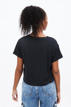 AERO Gradient Graphic Boxy Crop Tee thumbnail 3
