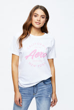 T-shirt AÉRO de coupe garçonne à imprimé California New York thumbnail 2