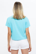 T-shirt uni carré écourté thumbnail 7