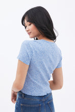 Pointelle Lettuce Edge Baby Tee thumbnail 6