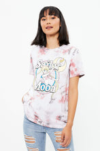 T-shirt ample teint-noué à imprimé Sailor Moon thumbnail 1