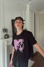 MTV Logo Graphic Boxy Crop Tee thumbnail 1