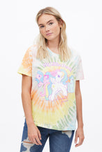 T-shirt teint nouée coupe garçonne à imprimé graphique Mon Petit Poney thumbnail 3