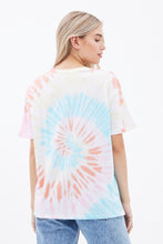 Tie Dye Tune Squad Faces Graphic Boyfriend Tee thumbnail 3