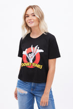 T-shirt coupe court carée à imprimé graphique Bugs Bunny Looney Tunes thumbnail 1