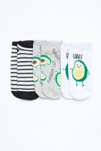 Critter Graphic Ankle Socks 3-Pack thumbnail 2