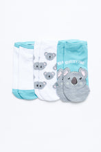 Critter Graphic Ankle Socks 3-Pack thumbnail 1