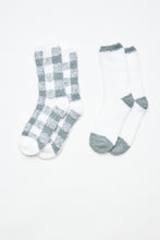 Chaussettes AERO unies et à carreaux paquet de 2 thumbnail 2